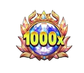 Gates of Olympus 1000 golden multiplier orb carrying a value of 1000x