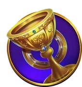 Gates of Olympus golden chalice symbol