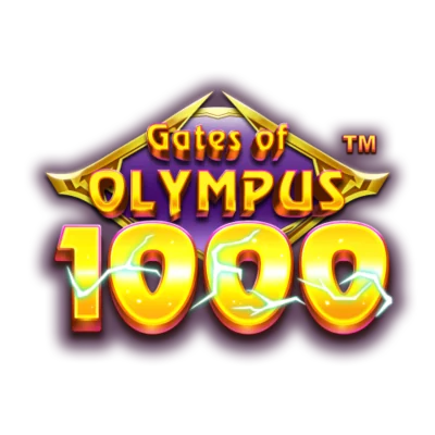 Gates of Olympus 1000 slot oyun logosu