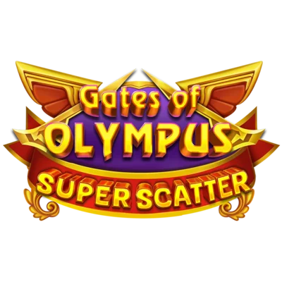Gates of Olympus Super Scatter slot oyun logosu